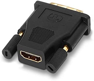 Nanocable Adaptador DVI 24+1 Macho a HDMI Hembra Negro